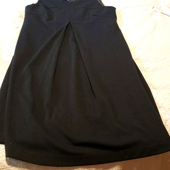 Black A Lined Dress - Picture 1 of 7